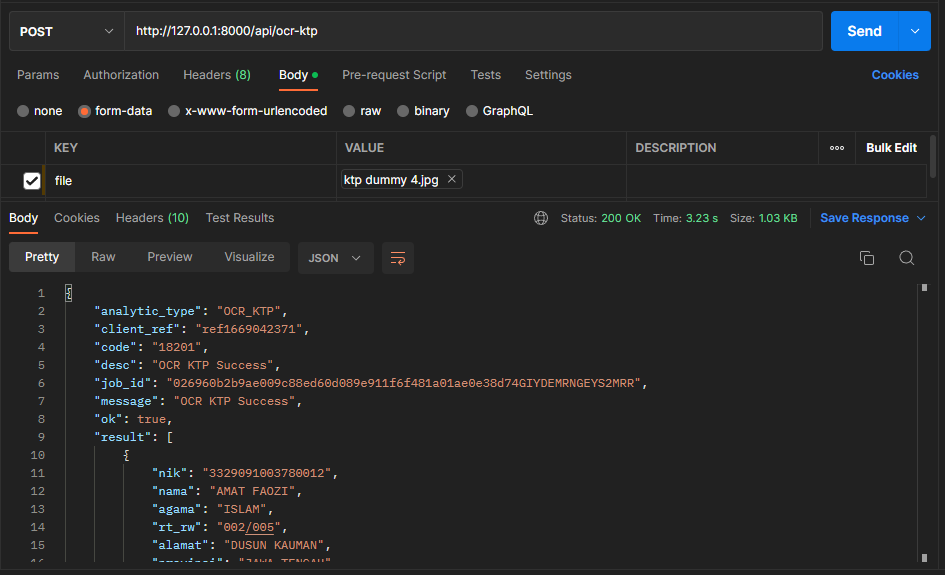 testing laravel ocr